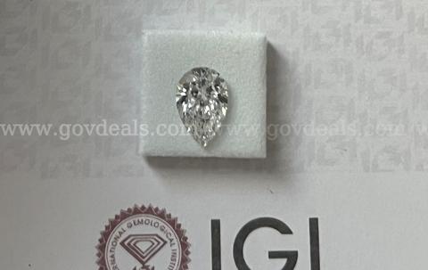 1.93 Carat Pear Brilliant Diamond VS1