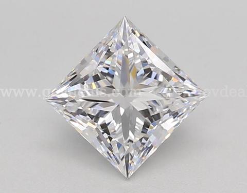 4.02 Carat Princess Cut Diamond VS1