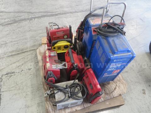 9 battery chargers/jump boxes