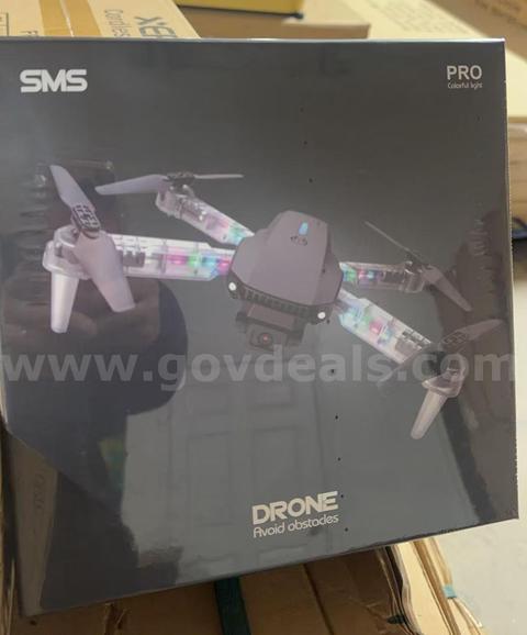 SHIPPING AVAILABLE SMS Pro Obstacle Avoidance Drone – 4K HD Foldable Quadcopter with LED Lights & Dual Cameras (31-09)
