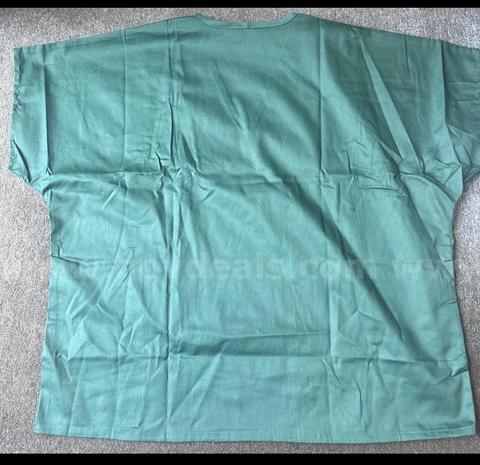 ACME supply Co. Green Prison Uniform Shirt Inmate Size 3xl Mens Lot Of (12)