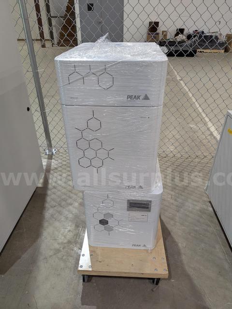 Peak Scientific Precision Zero Air 3500CC with Compressor and a precision Hydrogen Trace 500CC