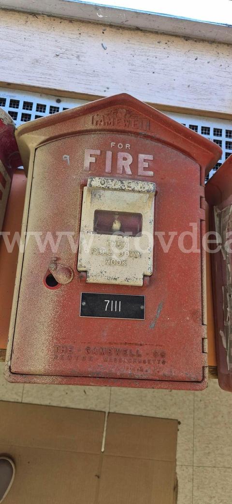 GAMEWELL CALL BOX