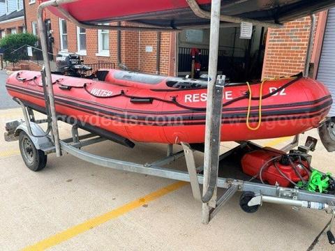 2019 Defender 430 Inflatable 14' Rescue Boat