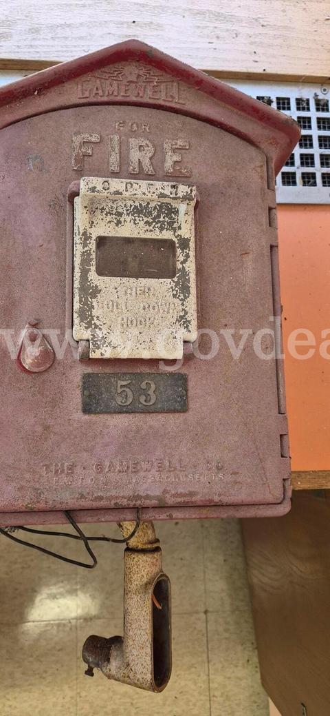 GAMEWELL CALL BOX