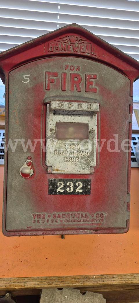 GAMEWELL CALL BOX