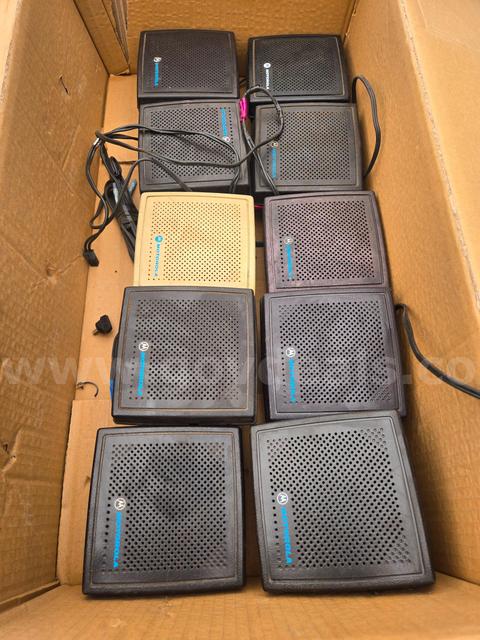 Motorola two-way Radio External Speakers lot of 10