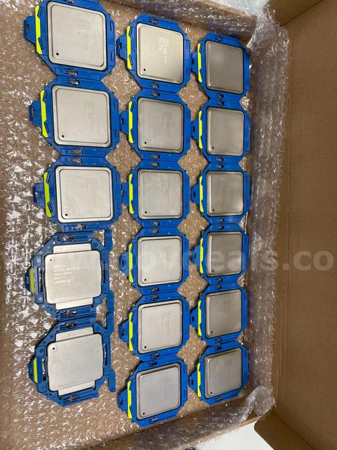 Lot of 25 Intel Xeon Processors β E5-2660, E5-1650 v2, E5-2650L v3 & More β Server CPUs