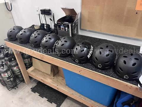 Lot of 8 ProTec Helmets (Black)