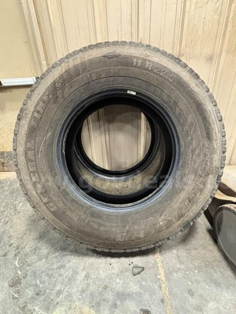 Set of 2 General Tire / General HD 11R22.5 Tires