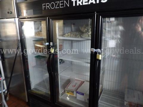 3 door freezer
