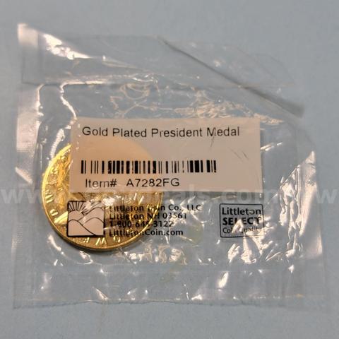 Golf Plated Einsenhower Presidential Medal