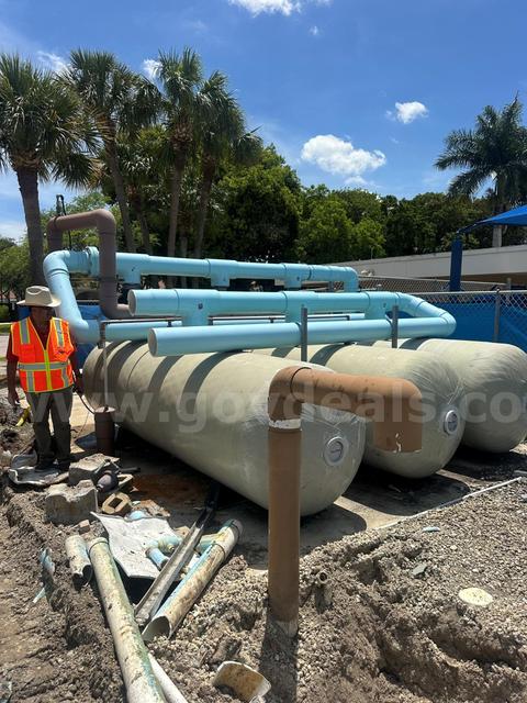 POOL FILTER TANKS