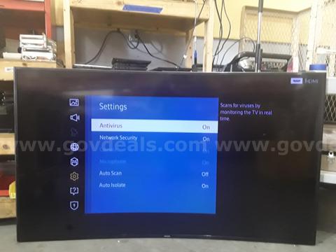 Samsung 65" 4K Smart CURVED LED TV