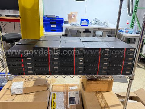 Lot of (58) Lenovo ThinkCentre M600 Desktop PCs NO HDD