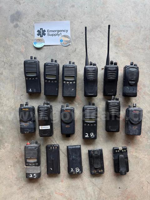 MASSIVE LOT Motorola and Kenwood radio lot VHF and UHF SHIPPING AVAILABLE
