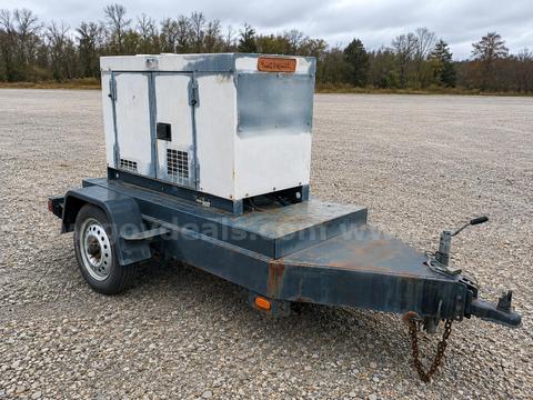 Whisperwatt  Diesel Mobile Standby MQ Power Corp / Multiquip ONLY 604  Hours
