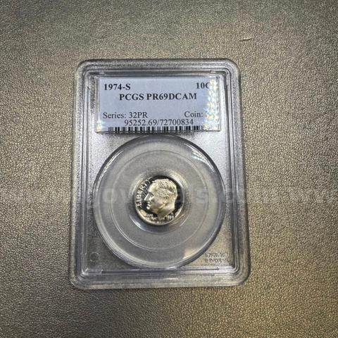 1974-S PR69 Dime
