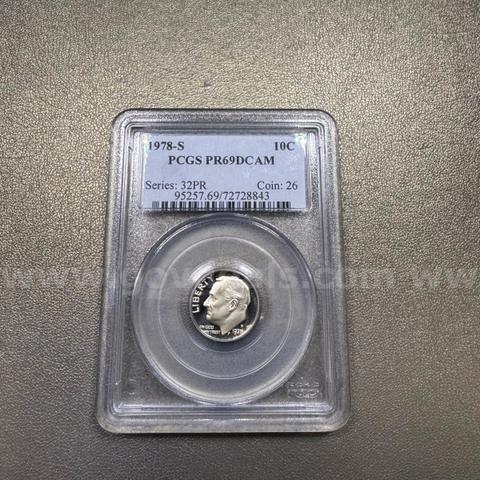 1978-S PR69 Dime