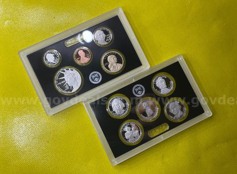 1776-2026 DUAL DATE SEMIQUINCENTENNIAL SILVER PROOF SET (ONE YEAR ONLY) BEAUTIFUL COINS