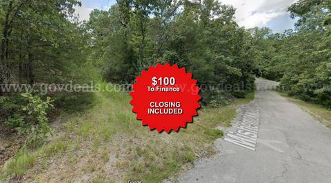 Finance A Secluded and Off The Grid .25 Acre Lot in Cherokee Village Arkansas