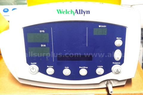 Lot of 5 Welch Allyn Blood Pressure Monitor 53000 β Base Unit Only (P/N 007-0098-01) Internal ID 061926-5
