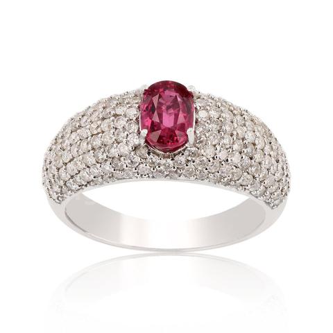 RUBY and DIAMOND RING