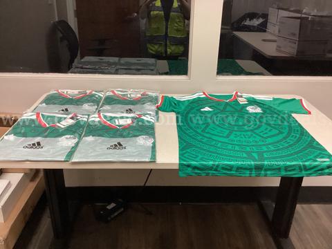 Lot of 5 Soccer Jerseys