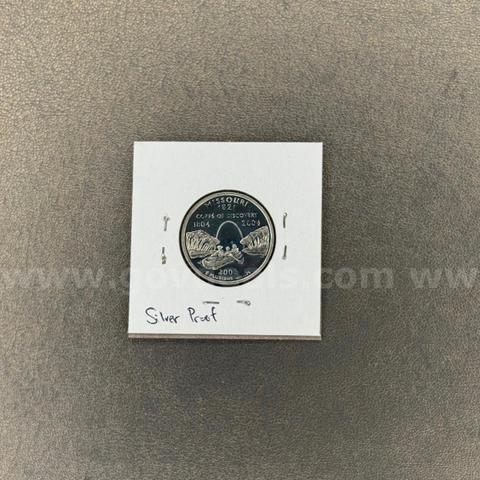 2003 Missouri Silver Proof Quarter in Holder