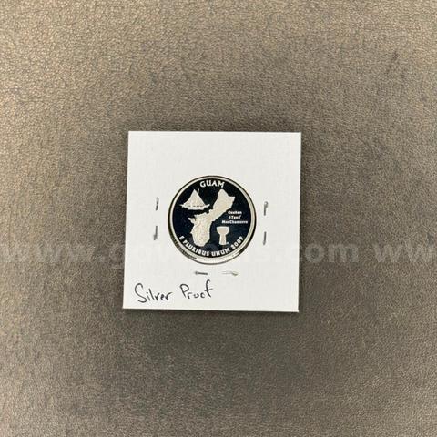 2009 Guam Silver Proof Quarter in Holder