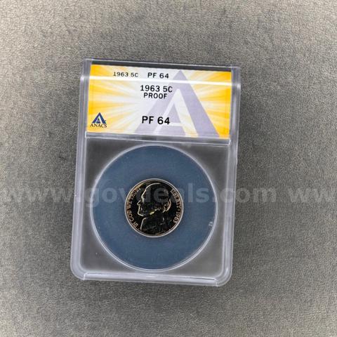 1963 PF64 Nickel