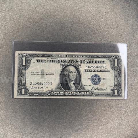 1935F Silver Certificate Dollar Bill
