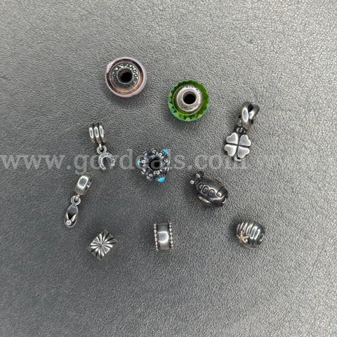 Lot of 10 Silver 925 Pandora Charms