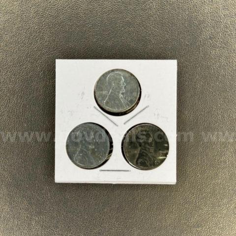 Set of 3 1943 Steel Pennies