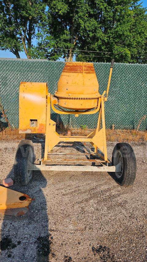 Gas Cement Mixer