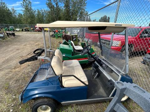 Club Car Gas-Powered Golf Cart with Rear Storage Basket