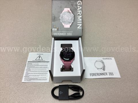 Garmin FORERUNNER 265S , GPS Running Smartwatch with Advanced Training Features