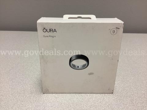 OURA Ring 4 ,  Black ,  size 9