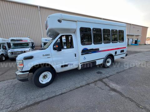 2018 Ford E350 Paratransit Van with wheelchair lift.