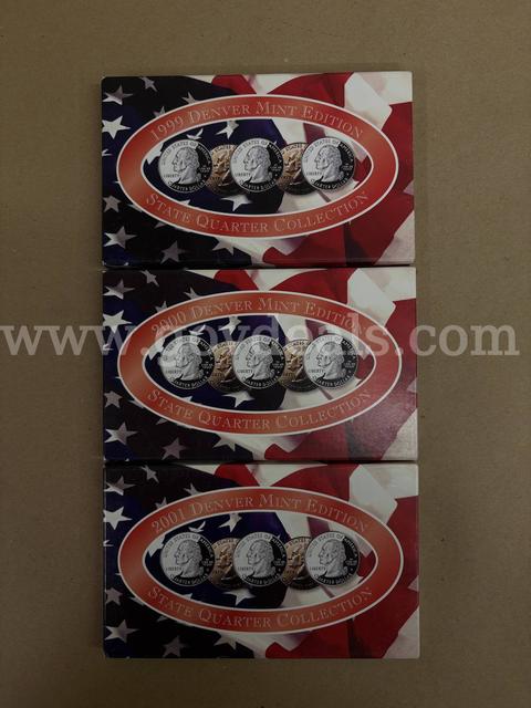 1999-2001 Denver Mint State Quarter Collection