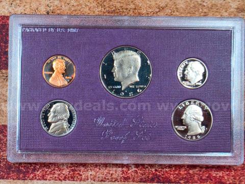 1986 US Mint Proof Set