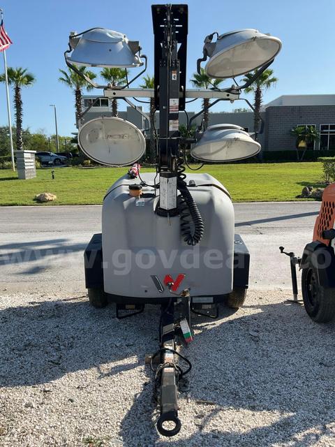 2020 WACKER NEUSON 6KW GENERATOR WITH LIGHT TOWER MODEL LTV6L, DIESEL