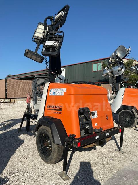 2022 GENERAC MAGNUM MOBILE GENERATOR WITH LIGHT TOWER MODEL MLTS-4, DIESEL, TRAI