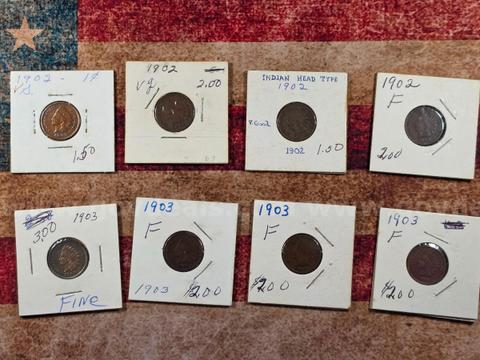 Lot of Indian Head Pennies