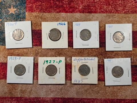 Lot of Buffalo Nickels