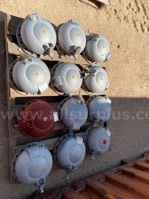 Enardo ES-665 Spring-Loaded Thief Hatches, 1 Lot, 12 Pieces