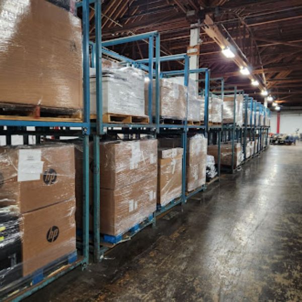 (1) LOT OF 59-PALLETS & 11-FLOOR ITEMS OF ADP ELECTRONICS - photo 1