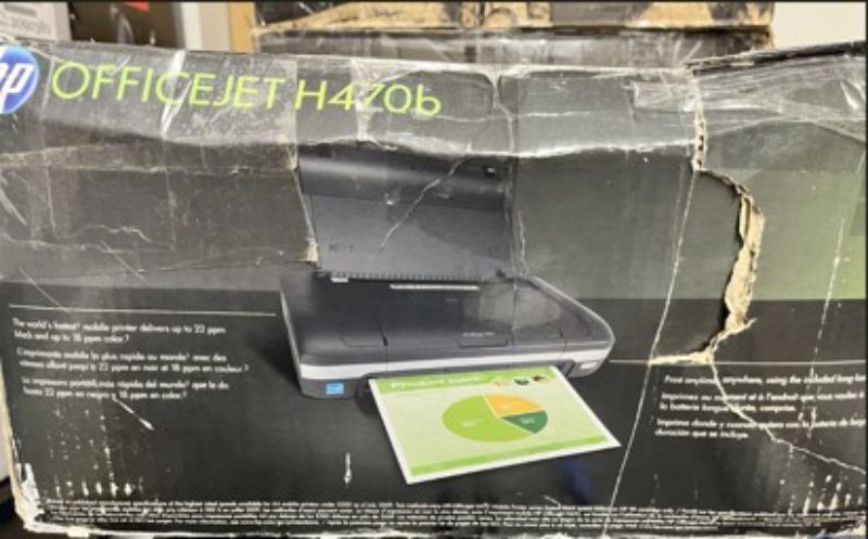 Hewlett Packard OfficeJet H470 Printer - photo 1