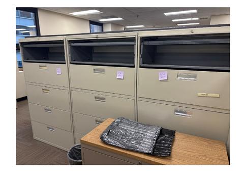 5-Drawer Lateral File Cabinets