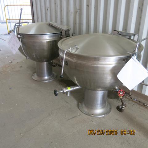 KETTLE, DIRECT STEAM, STATIONARY